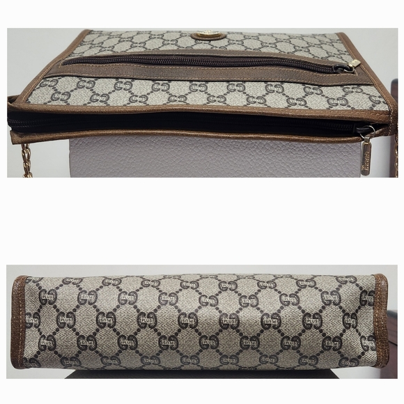 GUCCI PLUS GG Pouch with COA & DUST BAG - VINTAGE - Picture 4 of 13